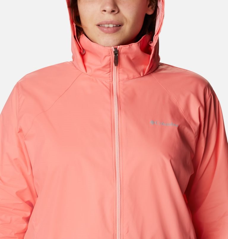 Women's Columbia Switchback III Jackets Coral | Plus Size CA-Q45C1